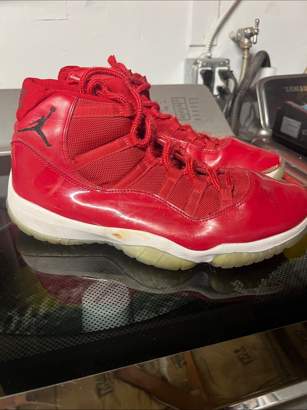 Air Jordan 11 Retro Red BasketBall Shoes